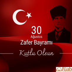 30 AĞUSTOS ZAFER BAYRAMIMIZ KUTLU OLSUN