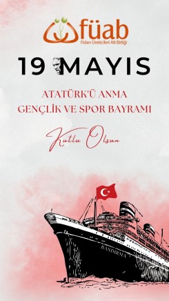 19 Mayıs Atatürk'ü Anma, Gençlik ve Spor Bayramı’mız Kutlu Olsun